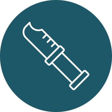 Kişisel ve ticari kullanım için enjeksiyon vektör simgesi simgesi vektör çizimi..