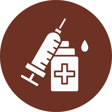 Bir şişe suyun vektör çizimi