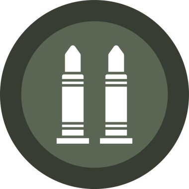 askeri simge vektör illüstrasyonu