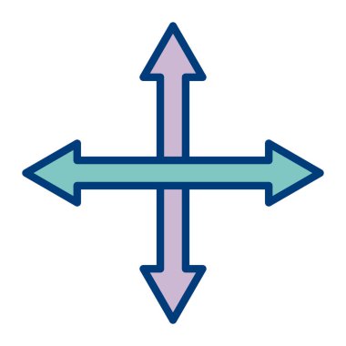 ok simgesi vektör illüstrasyonu