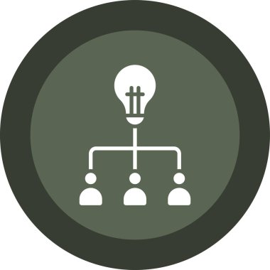 Ampul Simgesi, Vektör illüstrasyonu