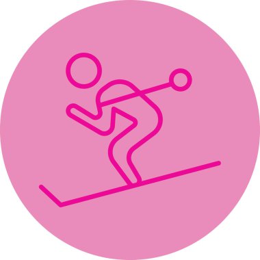 Kayak simge vektör çizim