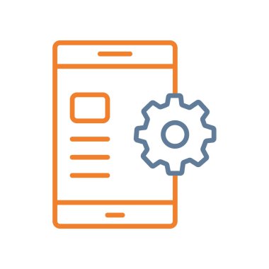 vektör ince çizgi simgesi ayarlanıyor