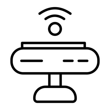 Wifi sinyal simgesi, özet biçimi