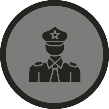 askeri rozet çizimi