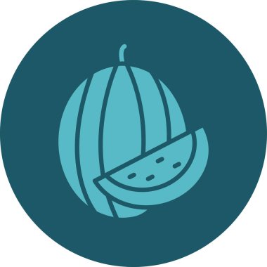 Benzersiz Soğan Vektörü Kabartma Simgesi