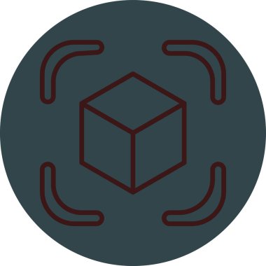 seo modern simgesinin vektör illüstrasyonu