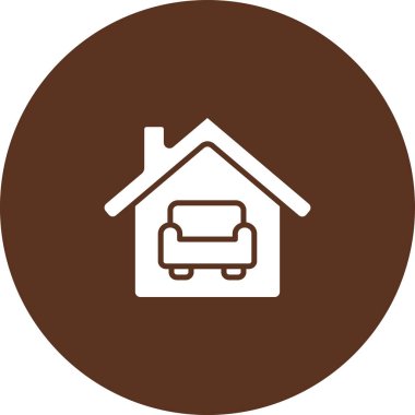 House vektör simge işareti simge vektör çizim kişisel ve ticari kullanım için..