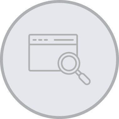 seo modern simgesinin vektör illüstrasyonu