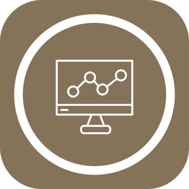 izleyici ikon vektör illüstrasyonu