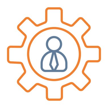 Teçhizat Web simgesi basit illüstrasyon