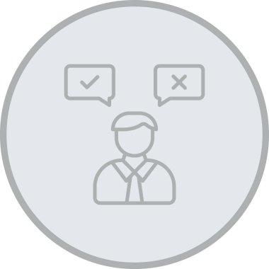 Sohbet simgesi vektörü beyaz arkaplanda izole edildi, konuşma şeffaf işareti