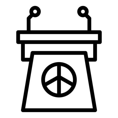 protesto vektör illüstrasyonu, düz tasarım