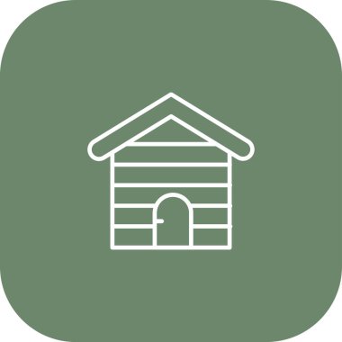 ev simgesi soyut olarak izole edildi