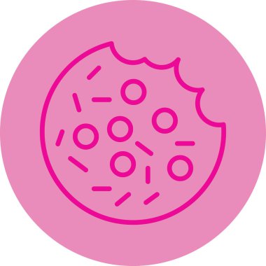 Gıda simgesinin vektör illüstrasyonu