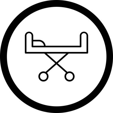 Beyaz arkaplanda vektör simgesi izole edildi