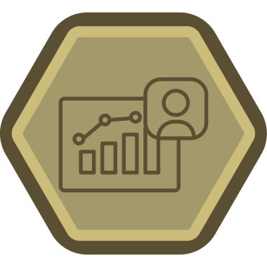 İş. Web simgesi basit illüstrasyon