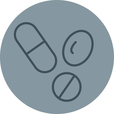 hap ikonu vektör illüstrasyonu