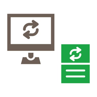 seo modern simgesinin vektör illüstrasyonu