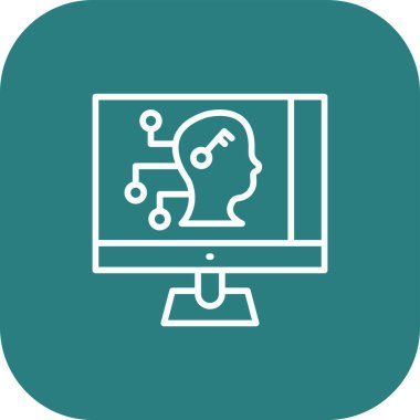 seo modern simgesinin vektör illüstrasyonu