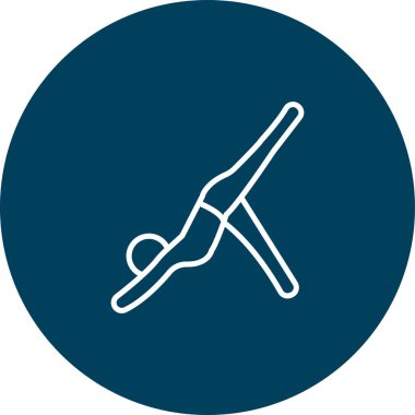 Soyut arka grupta izole edilmiş makas simgesi