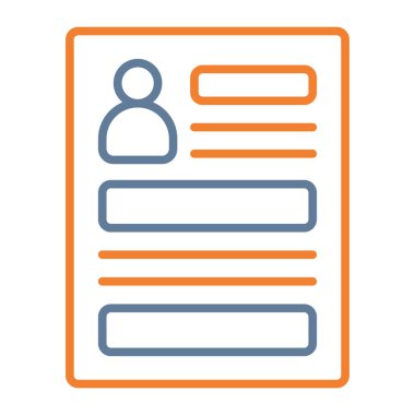 iş simgesi vektör illüstrasyonu