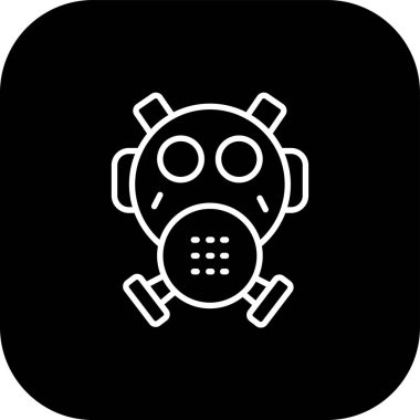 vektör gaz maskesi ico