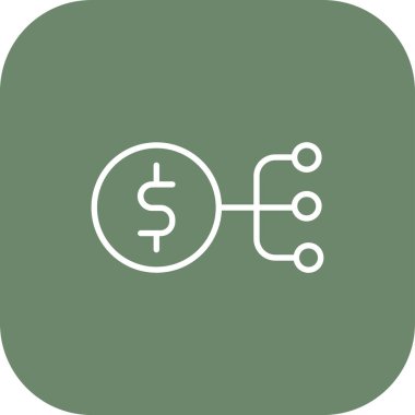 Vektör Doları simge tasarlamak