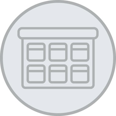 Hesap makinesi simgesinin vektör illüstrasyonu