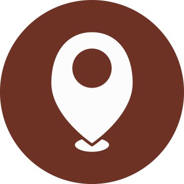 İşaretçi düz vektör simgesi