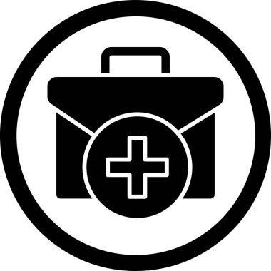 Tıbbi olgu kutsal kişilerin resmi, vektör çizim