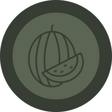 Gıda simgesinin vektör illüstrasyonu