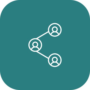 İnsanların ikon ve takım çalışmasının vektör illüstrasyonu