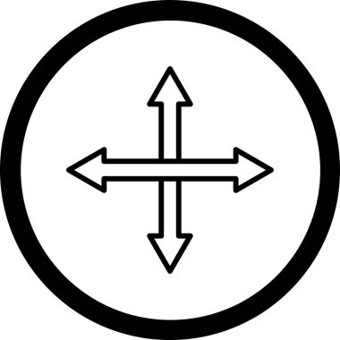 ok simgesi vektör illüstrasyonu