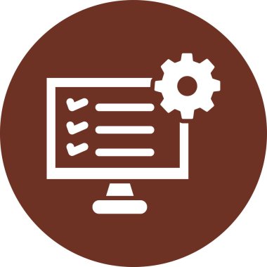 belge simgesi vektör illüstrasyonu