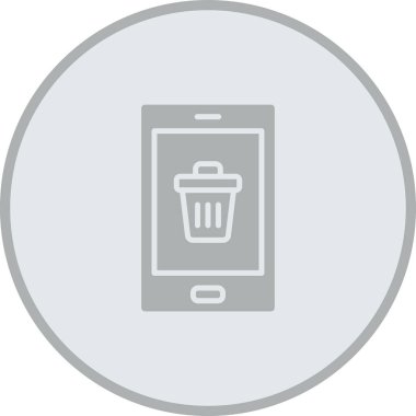 Modern simgenin vektör illüstrasyonu