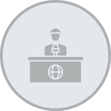 İş simgesinin vektör illüstrasyonu