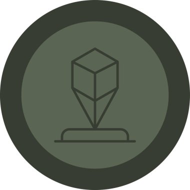 seo modern simgesinin vektör illüstrasyonu