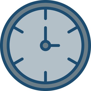 zaman simgesi, vektör illüstrasyon tasarımı