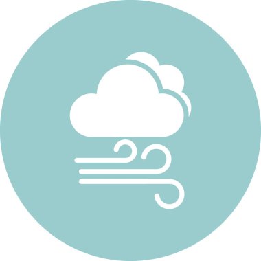 Bulut. Web simgesi basit tasarım