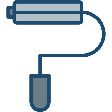 pil simgesi, vektör illüstrasyonu