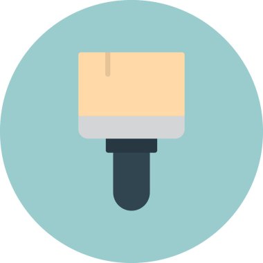 Düz tasarımda çekiç simgesi