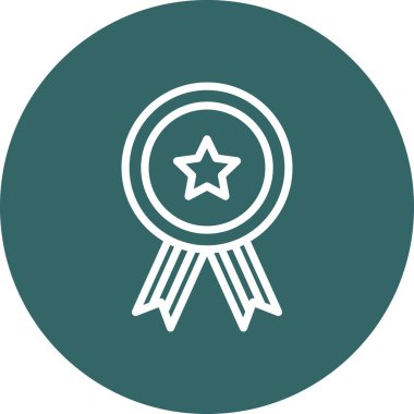 Bir ödülün vektör simgesi