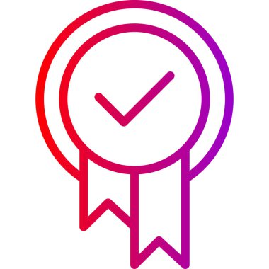 Ödül. Web simgesi basit illüstrasyon