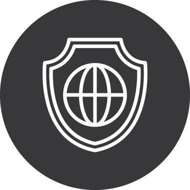 Vektör Genel Ağ simgesi