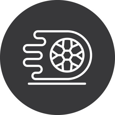 Araba lastiği simgesi. Anahat araba lastiği vektör simgesi beyaz arka plan üzerinde izole web tasarımı için