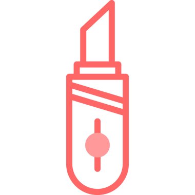 Kırmızı tıbbi simgenin vektör çizimi