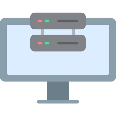 sunucu vektör simgesi düzenlenebilir