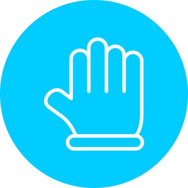 el simgesi, vektör illüstrasyonu