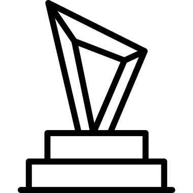 kupa simgesi vektör illüstrasyonu